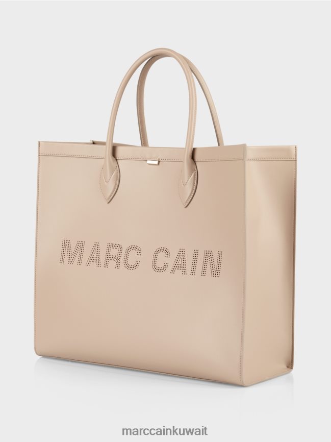Marc Cain حقيبة يد 2 في 1 مع حروف الشعار LVN0D61531 ملحق الرمال العميقة