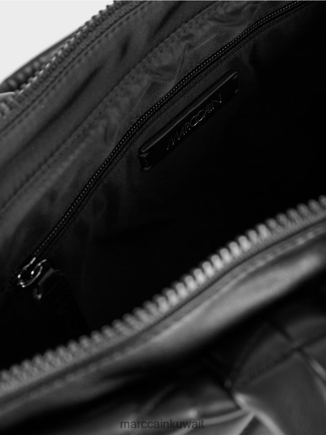 Marc Cain حمل حقيبة مع اللحف 3D LVN0D61548 ملحق أسود