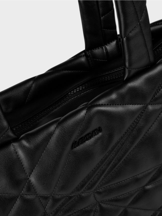 Marc Cain حمل حقيبة مع اللحف 3D LVN0D61548 ملحق أسود