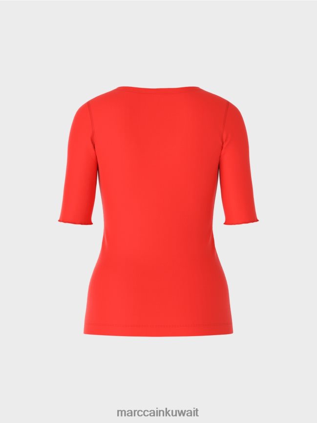 Marc Cain تيشيرت بأكمام 3/4 طول LVN0D61332 ملابس كامباري