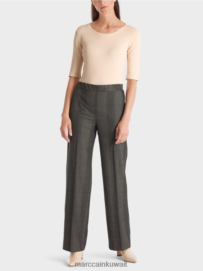 Marc Cain تيشيرت بأكمام 3/4 طول LVN0D61339 ملابس كريم غامق