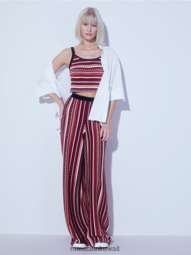 Marc Cain بلوزة بأكمام 3/4 طول LVN0D6909 ملابس أبيض