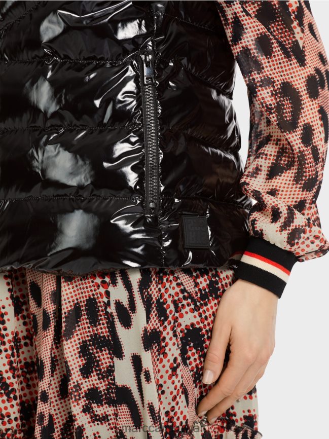 Marc Cain صدرية مبطنة بطبقة ثينسوليت 3 متر LVN0D6237 ملابس أسود