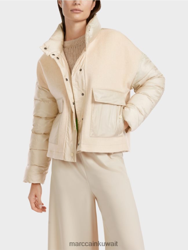 Marc Cain سترة خارجية مع عزل 3 متر LVN0D6261 ملابس حجر الضوء