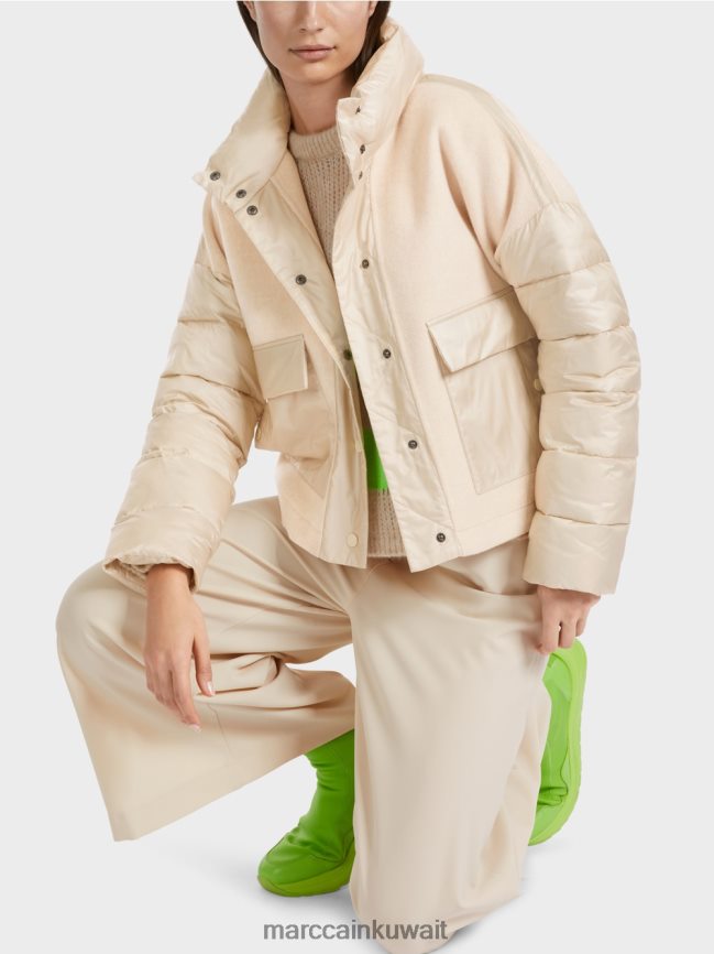 Marc Cain سترة خارجية مع عزل 3 متر LVN0D6261 ملابس حجر الضوء