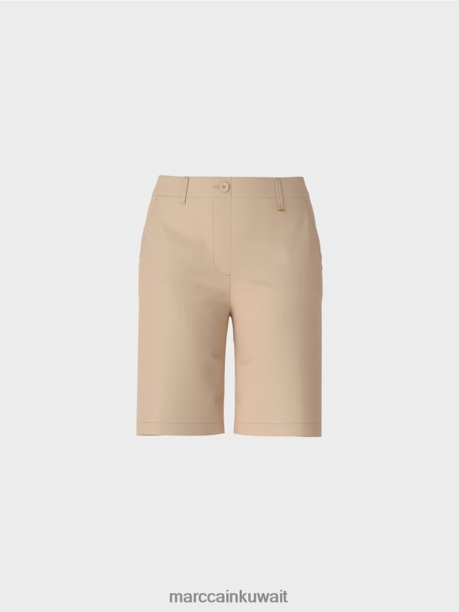 Marc Cain شورت Finike بمقاس أنثوي LVN0D6658 ملابس الرمال العميقة
