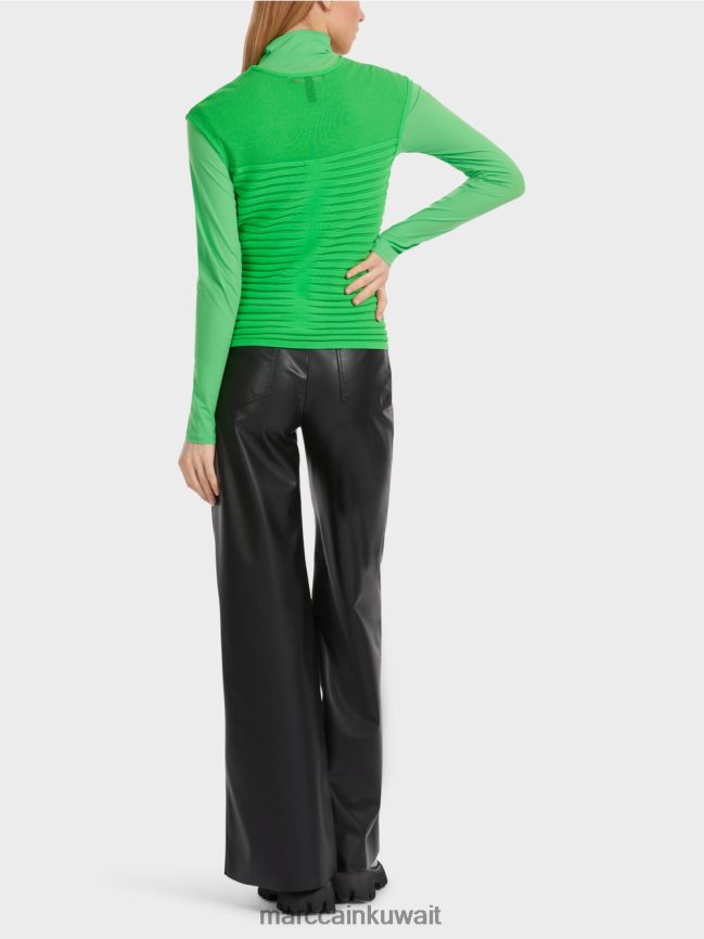 Marc Cain بلوزة مخططة بعبارة 