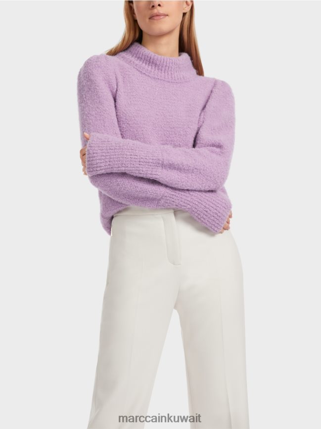 Marc Cain كنزة لامعة محبوكة في ألمانيا LVN0D61040 ملابس الخزامى مشرق