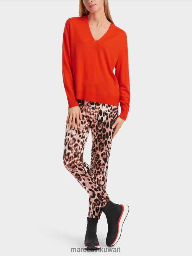 Marc Cain سترة محبوكة "إعادة التفكير معًا". LVN0D61044 ملابس كامباري