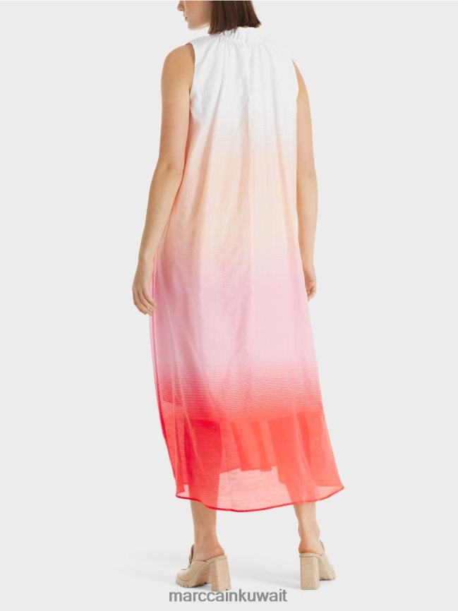Marc Cain فستان مع التدرج اللوني LVN0D6104 ملابس وردي مشرق
