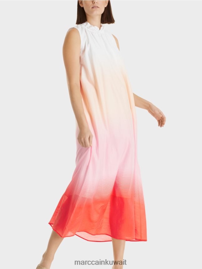 Marc Cain فستان مع التدرج اللوني LVN0D6104 ملابس وردي مشرق