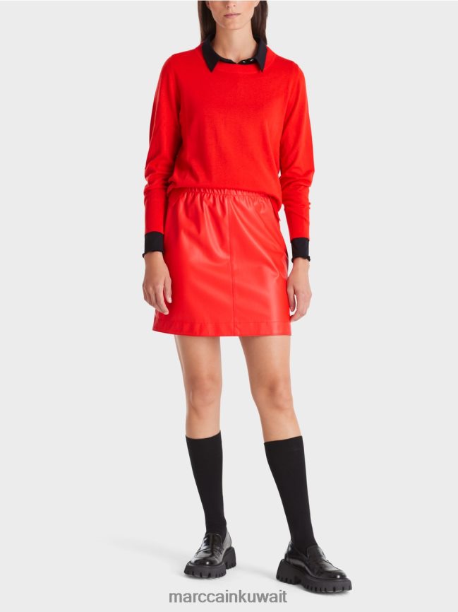 Marc Cain سترة متماسكة "إعادة التفكير معًا". LVN0D61056 ملابس كامباري