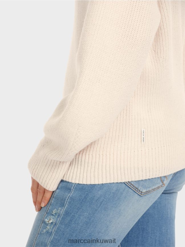 Marc Cain سترة - محبوكة في ألمانيا LVN0D61065 ملابس اللوز زهر