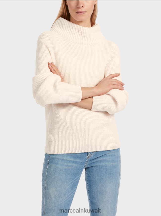 Marc Cain سترة - محبوكة في ألمانيا LVN0D61065 ملابس اللوز زهر