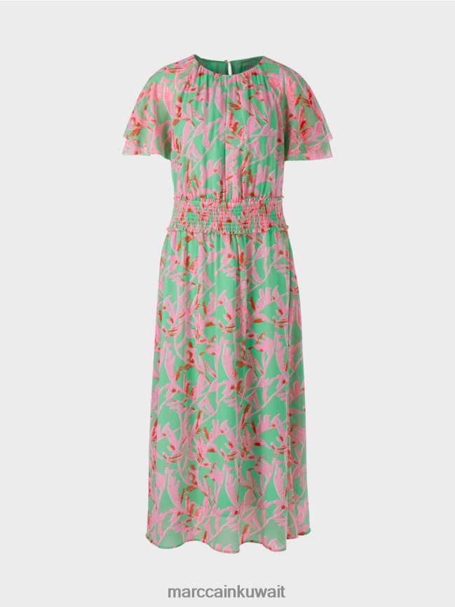 Marc Cain فستان بطبعة زهور LVN0D6106 ملابس اليشم مشرق