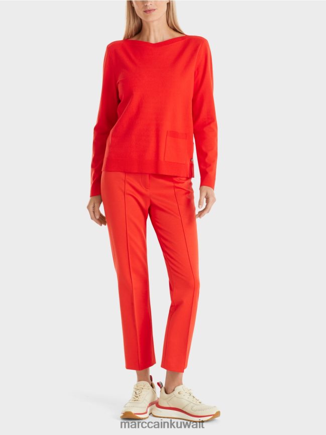 Marc Cain سترة "إعادة التفكير معًا". LVN0D61070 ملابس كامباري