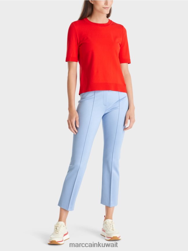 Marc Cain سترة "إعادة التفكير معًا" بأكمام قصيرة LVN0D61071 ملابس كامباري