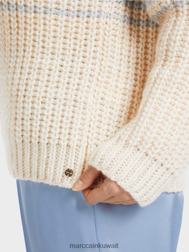 Marc Cain سترة - محبوكة في ألمانيا LVN0D61083 ملابس سماء الصيف المظلمة