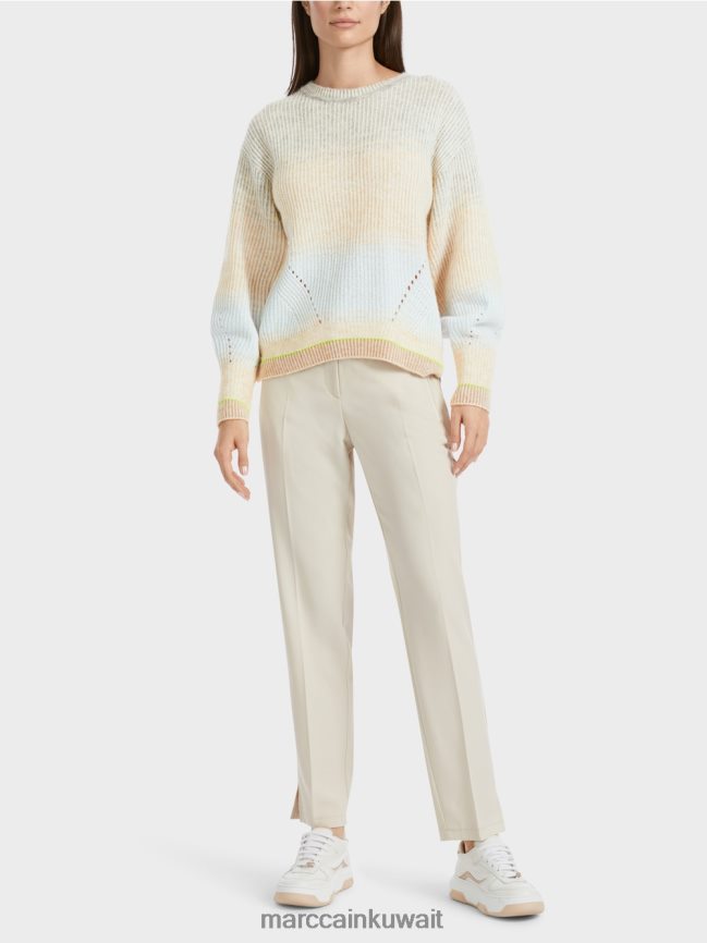 Marc Cain سترة - محبوكة في ألمانيا LVN0D61099 ملابس مسحوق ناعم أزرق