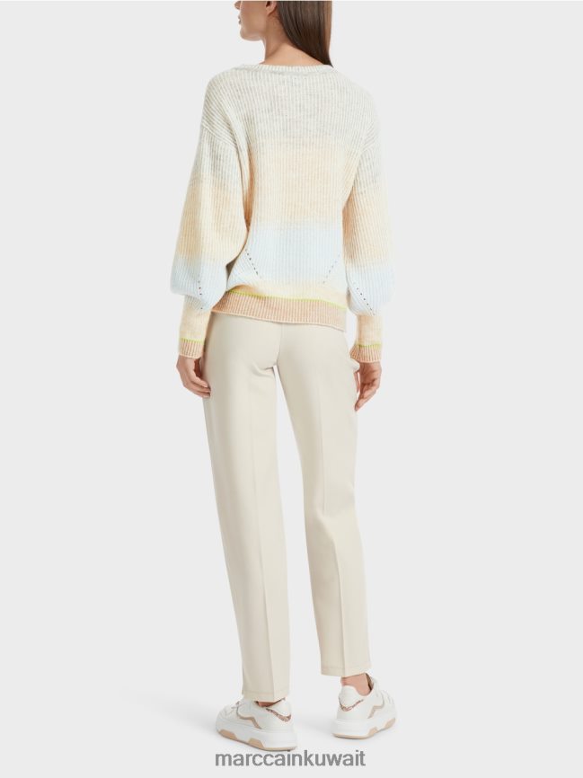 Marc Cain سترة - محبوكة في ألمانيا LVN0D61099 ملابس مسحوق ناعم أزرق