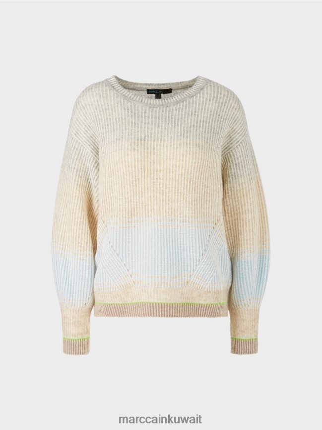 Marc Cain سترة - محبوكة في ألمانيا LVN0D61099 ملابس مسحوق ناعم أزرق