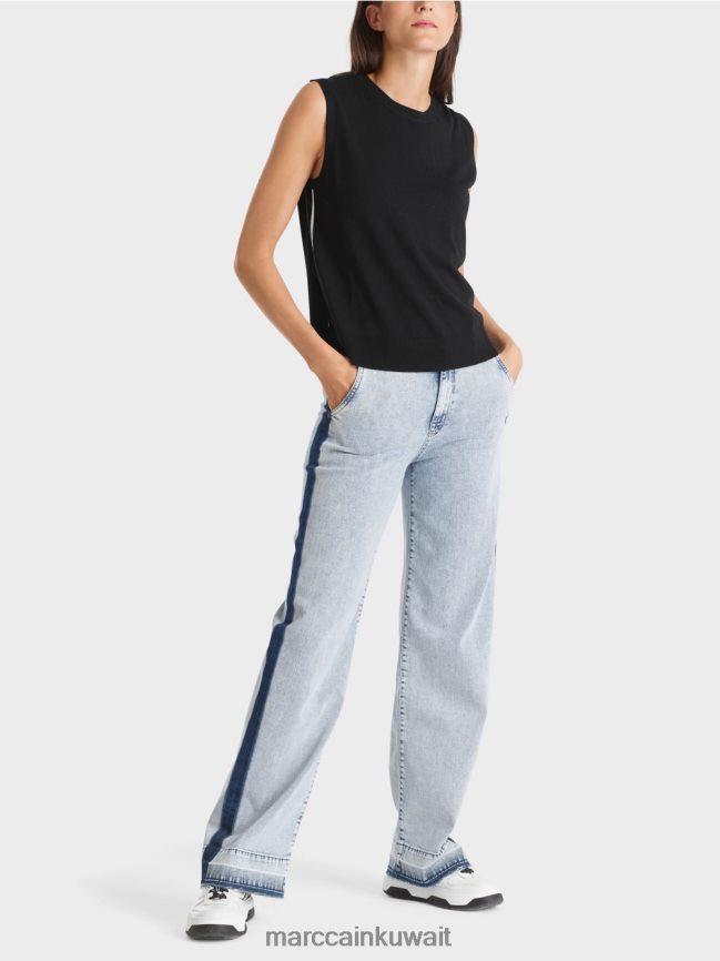 Marc Cain انزلاق "إعادة التفكير معًا". LVN0D61110 ملابس أسود