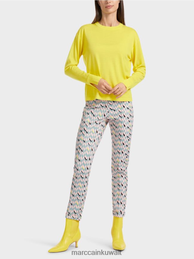 Marc Cain سترة "إعادة التفكير معًا". LVN0D61121 ملابس ليمون ناعم