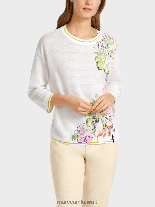 Marc Cain سترة الأزهار 