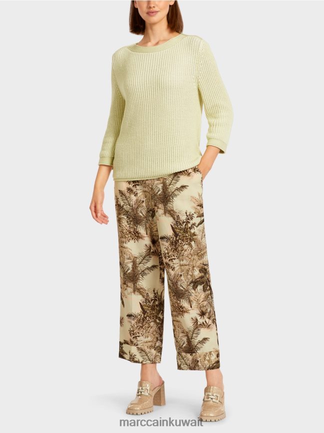 Marc Cain سترة "محبوكة في ألمانيا" LVN0D61161 ملابس نفس ناعم