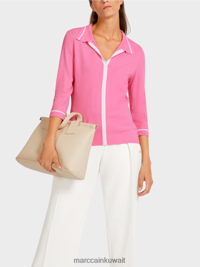 Marc Cain قميص بولو محبوك 