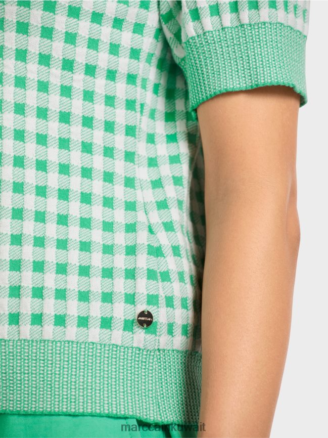 Marc Cain سترة فيشي كاروهات 