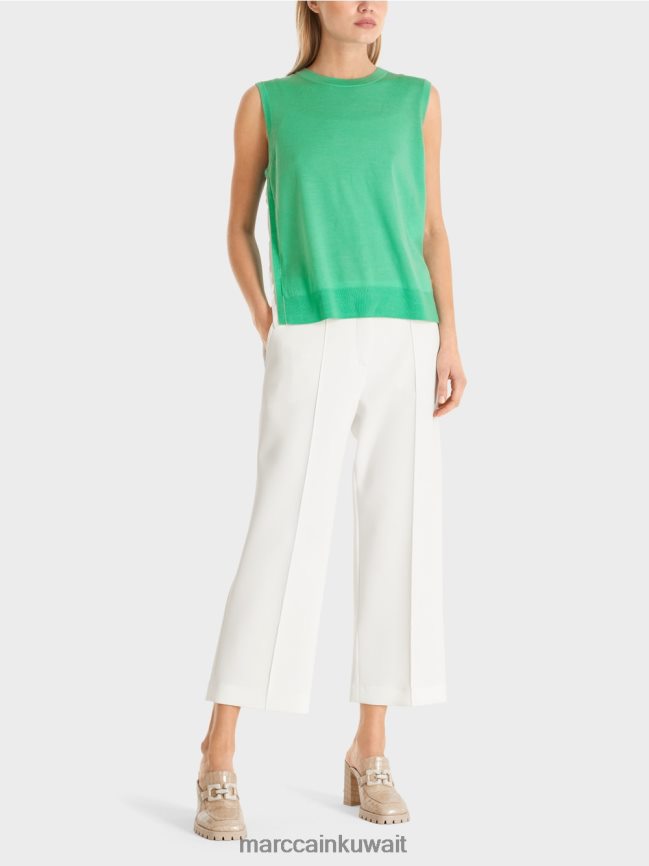 Marc Cain قمة محبوكة فائقة النعومة LVN0D61174 ملابس اليشم مشرق