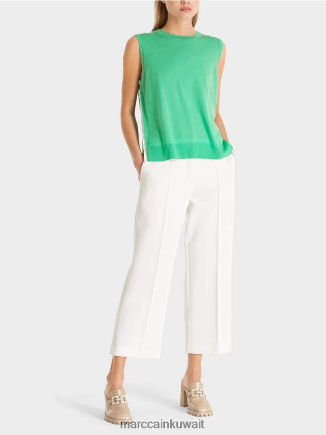 Marc Cain قمة محبوكة فائقة النعومة LVN0D61174 ملابس اليشم مشرق