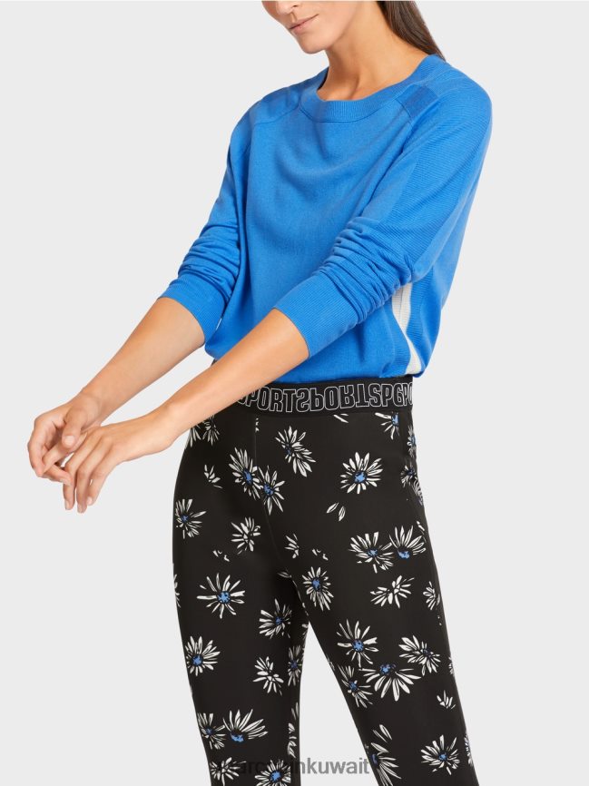 Marc Cain سترة في مزيج المواد الفاخرة LVN0D61185 ملابس أزور