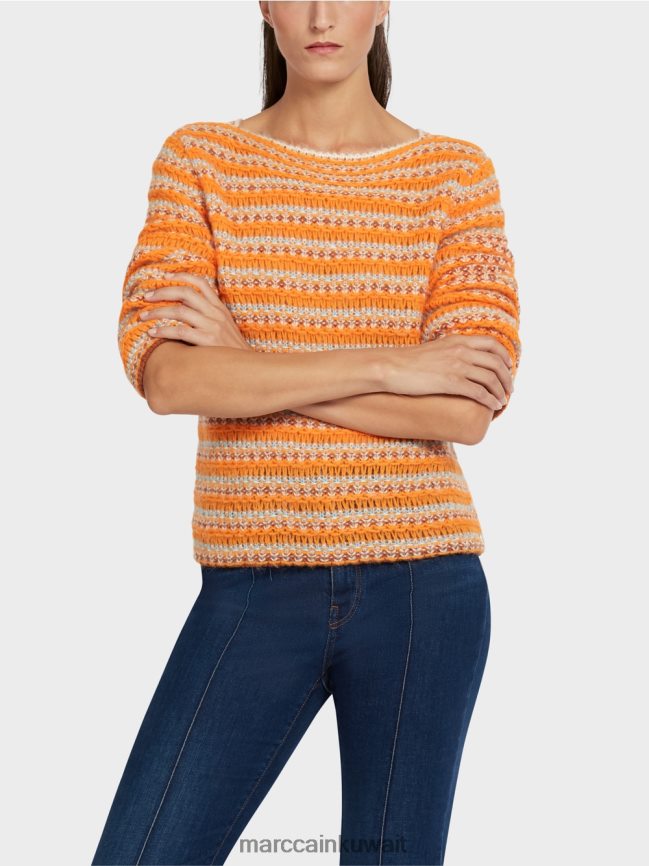 Marc Cain سترة مخططة 