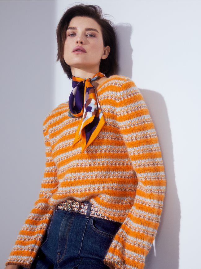 Marc Cain سترة مخططة 