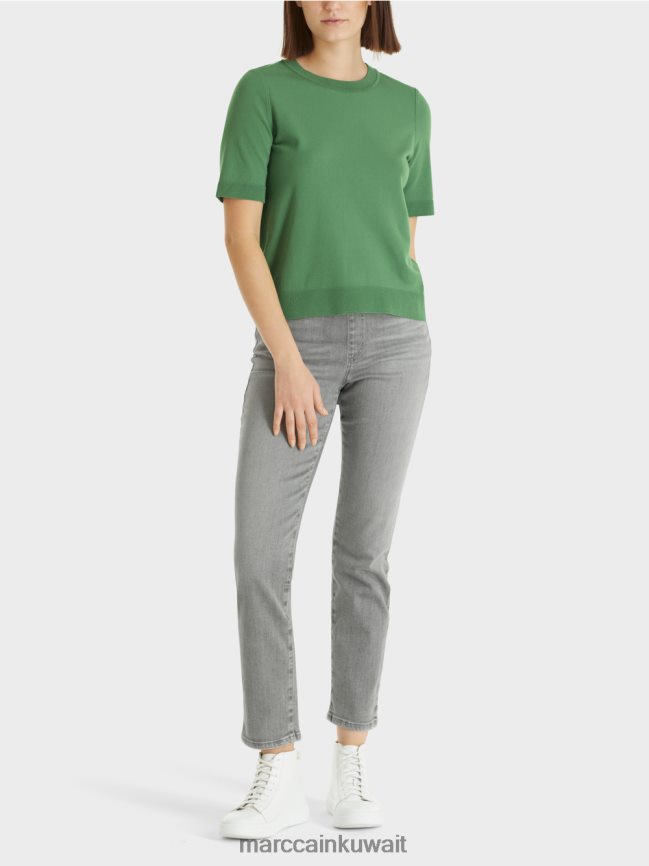 Marc Cain سترة "إعادة التفكير معًا". LVN0D61212 ملابس طحلب أخضر