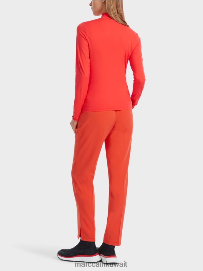 Marc Cain قميص بأكمام طويلة وياقة واقفة LVN0D61255 ملابس كامباري