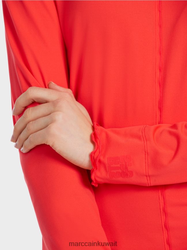 Marc Cain قميص بأكمام طويلة وياقة واقفة LVN0D61255 ملابس كامباري