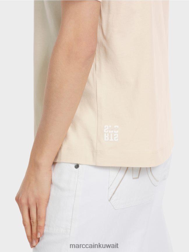 Marc Cain تي شيرت بحجر الراين 