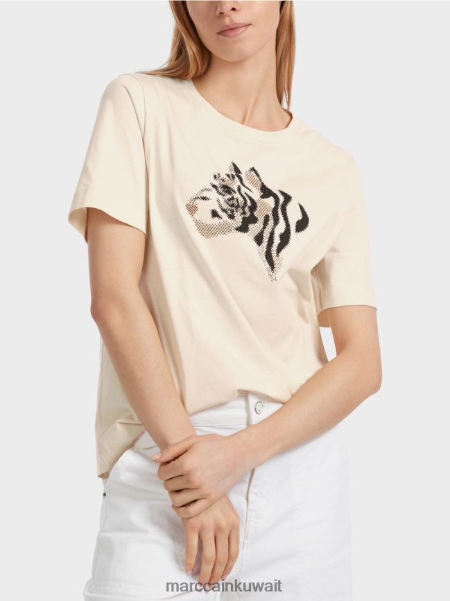 Marc Cain تي شيرت بحجر الراين 