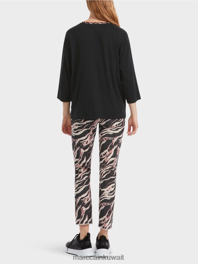 Marc Cain قميص واسع بعبارة 