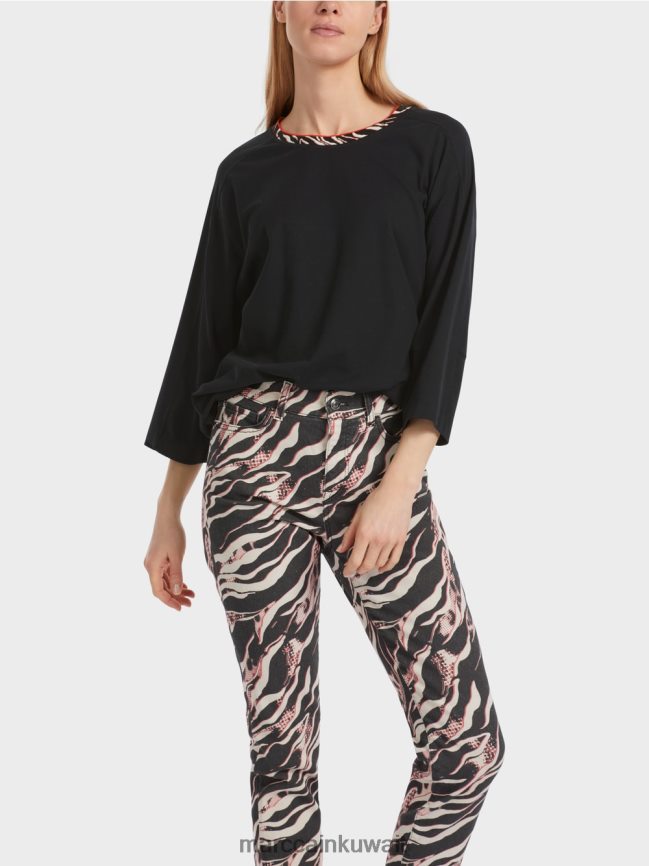 Marc Cain قميص واسع بعبارة 