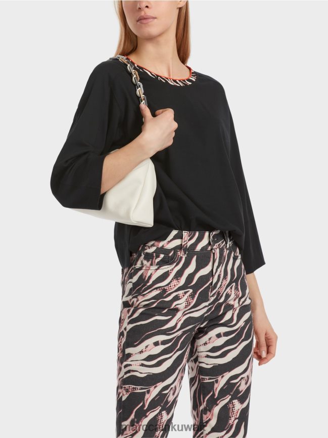 Marc Cain قميص واسع بعبارة 