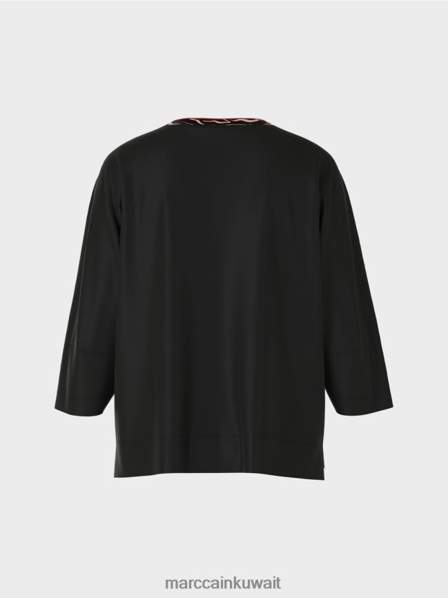 Marc Cain قميص واسع بعبارة 
