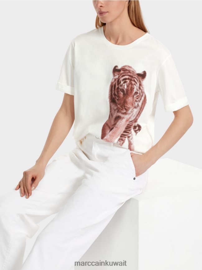 Marc Cain تي شيرت بتصميم ليو 