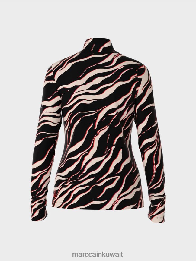 Marc Cain قميص طويل الأكمام بتصميم ليو LVN0D61267 ملابس كامباري