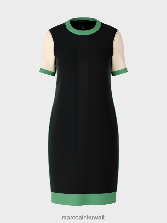 Marc Cain فستان برقبة دائرية 