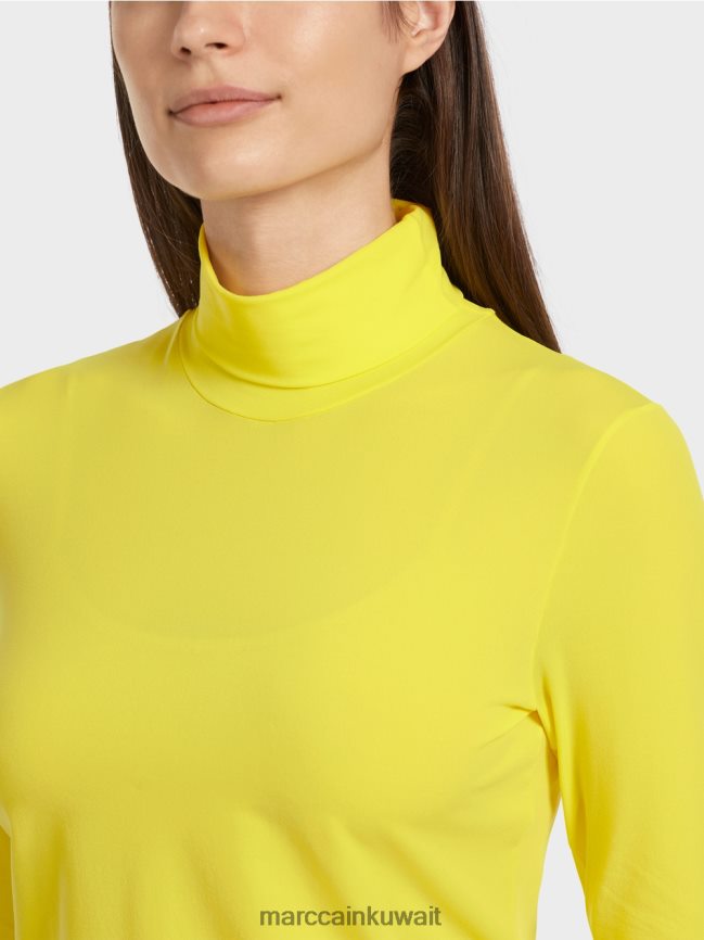 Marc Cain تي شيرت برقبة دائرية LVN0D61325 ملابس ليمون ناعم