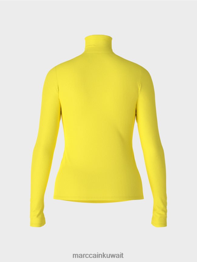 Marc Cain تي شيرت برقبة دائرية LVN0D61325 ملابس ليمون ناعم